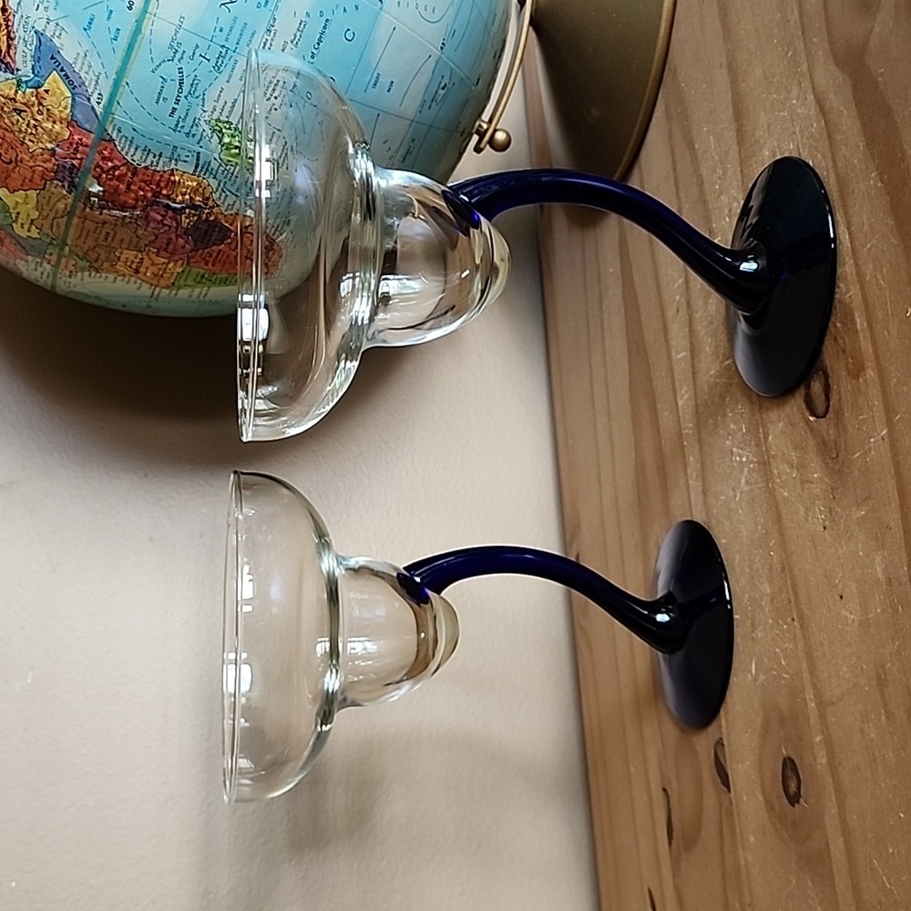 Vintage Libbey Bravura margarita glasses